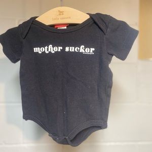 Mother Sucker Kids Onesie
